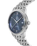 Omega De Ville Prestige Co-Axial Blue Dial Silver Steel Strap Watch for Men - 424.10.40.20.03.002 Authentic Buy Shop Now