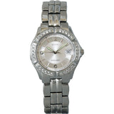 Guess Water Pro Diamonds Silver Dial Silver Steel Strap Watch For Women - G75511M Authentic Buy Shop Now