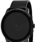 Movado Bold Black Dial Black Mesh Bracelet Watch For Men - 3600261 Authentic Buy Shop Now