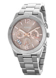 Fossil Perfect Boyfriend Taupe Dial Silver Steel Strap Watch for Women - ES4146 Authentic Buy Shop Now