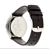 Calvin Klein Skirt Black Dial Black Leather Strap Watch for Women - K2U231C1 Authentic Buy Shop Now