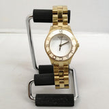 Marc Jacobs Amy White Dial Gold Steel Strap Watch for Women - MBM3051 Authentic Buy Shop Now