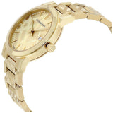 Burberry The City Gold Dial Gold Steel Strap Watch for Men - BU9038 Authentic Buy Shop Now