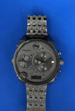 Diesel Mr Daddy 1.0 Gray Dial Gray Stainless Steel Watch For Men - DZ7247 Authentic Buy Shop Now