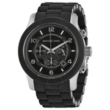 Michael Kors Runway Black Dial Black Rubber Strap Watch for Men - MK8107 Authentic Buy Shop Now