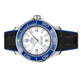 Omega Planet Ocean 6000M Co Axial Master Chronometer 45.5mm White Dial Black Rubber Strap Watch for Men - 21532462104001 Authentic Buy Shop Now