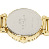 Coach Sport Diamonds Gold Dial Gold Steel Strap Watch for Women - 14502195 Authentic Buy Shop Now