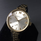 Marc Jacobs Sally Champagne Gold Dial Gold Steel Strap Watch for Women - MBM3363 Authentic Buy Shop Now