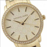 Michael Kors Argyle Glitz Rose Gold Dial Rose Gold Steel Strap Watch For Women - MK3120 Authentic Buy Shop Now