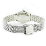 Calvin Klein Minimal Grey Dial Silver Mesh Bracelet Watch for Women - K3M231Y3 Authentic Buy Shop Now