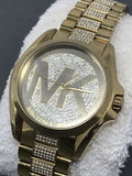 Michael Kors Bradshaw Gold Dial Gold Steel Strap Watch for Women - MK6487 Authentic Buy Shop Now