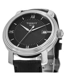 Tissot T Classic Bridgeport Black Dial Black Leather Strap Watch For Men - T097.410.16.058.00 Authentic Buy Shop Now