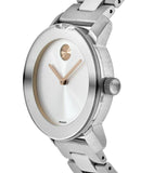 Movado Bold Silver Dial Silver Steel Strap Watch For Women - 3600084 Authentic Buy Shop Now