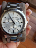 Burberry The City White Dial Silver Steel Strap Watch for Men - BU9750 Authentic Buy Shop Now
