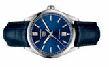 Tag Heuer Carrera Date Blue Dial Blue Leather Strap Watch for Men - WBN2112.FC6504 Authentic Buy Shop Now