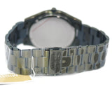 Michael Kors Slim Runway Quartz Black Dial Green Steel Strap Watch For Men - MK8715 Authentic Buy Shop Now