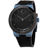 Movado Bold Fusion Black Dial Black Rubber Strap Watch for Men - 3600626 Authentic Buy Shop Now