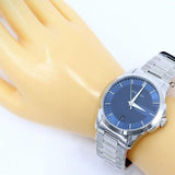 Gucci G Timeless Blue Dial Silver Steel Strap Watch For Men - YA126440 Authentic Buy Shop Now