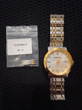 Burberry Heritage White Dial Two Tone Stainless Steel Strap Watch for Men - BU1358 Authentic Buy Shop Now