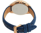 Guess Little Flirt Quartz Blue Dial Blue Leather Strap Watch For Women - W0456L6 Authentic Buy Shop Now