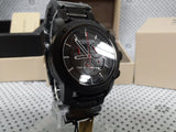 Burberry Sport Chronograph Black Dial Black Steel Strap Watch for Men - BU7703 Authentic Buy Shop Now