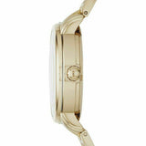 Marc Jacobs Fergus White Dial Gold Steel Strap Watch for Women - MBM8647 Authentic Buy Shop Now