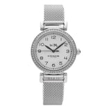 Coach Madison White Dial Silver Mesh Bracelet Watch for Women - 14502651 Authentic Buy Shop Now