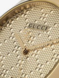 Gucci G Timeless Gold Dial Gold Steel Strap Unisex Watch - YA126461 Authentic Buy Shop Now