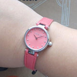 Coach Park Pink Dial Pink Leather Strap Watch for Women - 14503536 Authentic Buy Shop Now