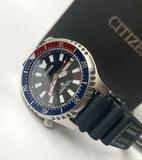 Citizen Promaster Automatic 200M Diver Fugu Limited Edition Black Dial Black Rubber Strap Watch For Men - NY0110 Authentic Buy Shop Now