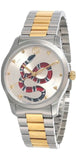Gucci G Timeless Quartz Silver Dial Silver Steel Strap Watch For Women - YA1264075 Authentic Buy Shop Now