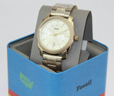 Fossil Machine Gold Dial Gold Steel Strap Watch for Men - FS5264 Authentic Buy Shop Now