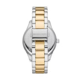 Michael Kors Layton Quartz Silver Dial Two Tone Steel Strap Watch For Women - MK6899 Authentic Buy Shop Now