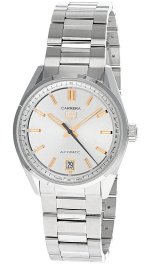 Tag Heuer Carrera Date Silver Dial Silver Steel Strap Watch for Women - WBN2310.BA0001 Authentic Buy Shop Now