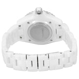 Chanel J12 Diamonds Mother of Pearl White Dial White Steel Strap Watch for Women - J12 H5704 Authentic Buy Shop Now