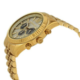 Michael Kors Lexington Crystals Gold Dial Gold Steel Strap Watch for Men - MK8494 Authentic Buy Shop Now