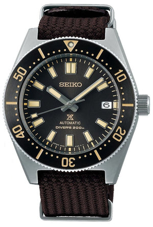 Seiko Prospex 1965 Diver’s Re-Interpretation Automatic Black Dial Brown NATO Strap Watch For Men - SPB239J1 Authentic Buy Shop Now
