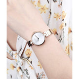 Calvin Klein Authentic White Dial Rose Gold Steel Strap Watch for Women - K8G23646 Authentic Buy Shop Now