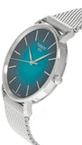 Tissot Everytime Gent Green Dial Silver Mesh Bracelet Watch for Men - T143.410.11.091.00 Authentic Buy Shop Now