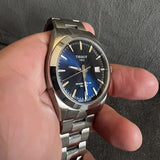 Tissot Gentlemen Powermatic 80 Silicium Blue Dial Silver Steel Strap Watch For Men - T127.407.11.041.00 Authentic Buy Shop Now