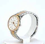 Fossil Tailor White Dial Two Tone Steel Strap Watch for Women - ES4396 Authentic Buy Shop Now