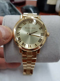 Michael Kors Norie Gold Dial Gold Steel Strap Watch for Women - MK3560 Authentic Buy Shop Now