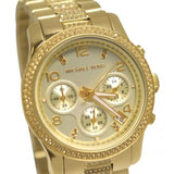 Michael Kors Runway Gold Dial Gold Steel Strap Watch for Women - MK5826 Authentic Buy Shop Now