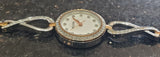 Bulova Crystals Mother of Pearl Dial Two Tone Steel Strap Watch for Women - 98X108 Authentic Buy Shop Now