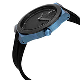 Movado Bold Fusion Black Dial Black Rubber Strap Watch for Men - 3600626 Authentic Buy Shop Now