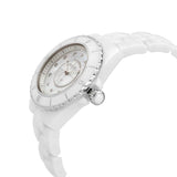 Chanel J12 Diamonds Mother of Pearl White Dial White Steel Strap Watch for Women - J12 H5704 Authentic Buy Shop Now