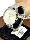 Coach Charles Silver Dial Silver Mesh Bracelet Watch for Men - 14602439 Authentic Buy Shop Now