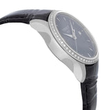 Tissot T Trend Couturier Diamonds Black Dial Black Leather Strap Watch for Women - T035.210.66.051.00 Authentic Buy Shop Now