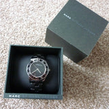 Marc Jacobs Black Dial Black Ceramic Strap Watch for Women - MBM9501 Authentic Buy Shop Now