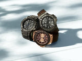 Guess Rigor Analog Quartz Black Dial Brown Leather Strap Watch For Men - W0040G2 Authentic Buy Shop Now